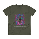 #ZenMasterFrench V-Neck T-Shirt