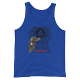 Napping with the "Eye of Providence" Unisex  Tank Top