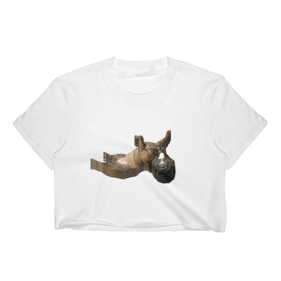 Brothers French Women's Crop Top