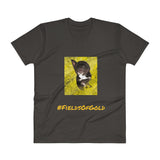 #FieldsOfGold V-Neck T-Shirt