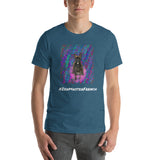 #ZenMasterFrench Short-Sleeve Unisex T-Shirt